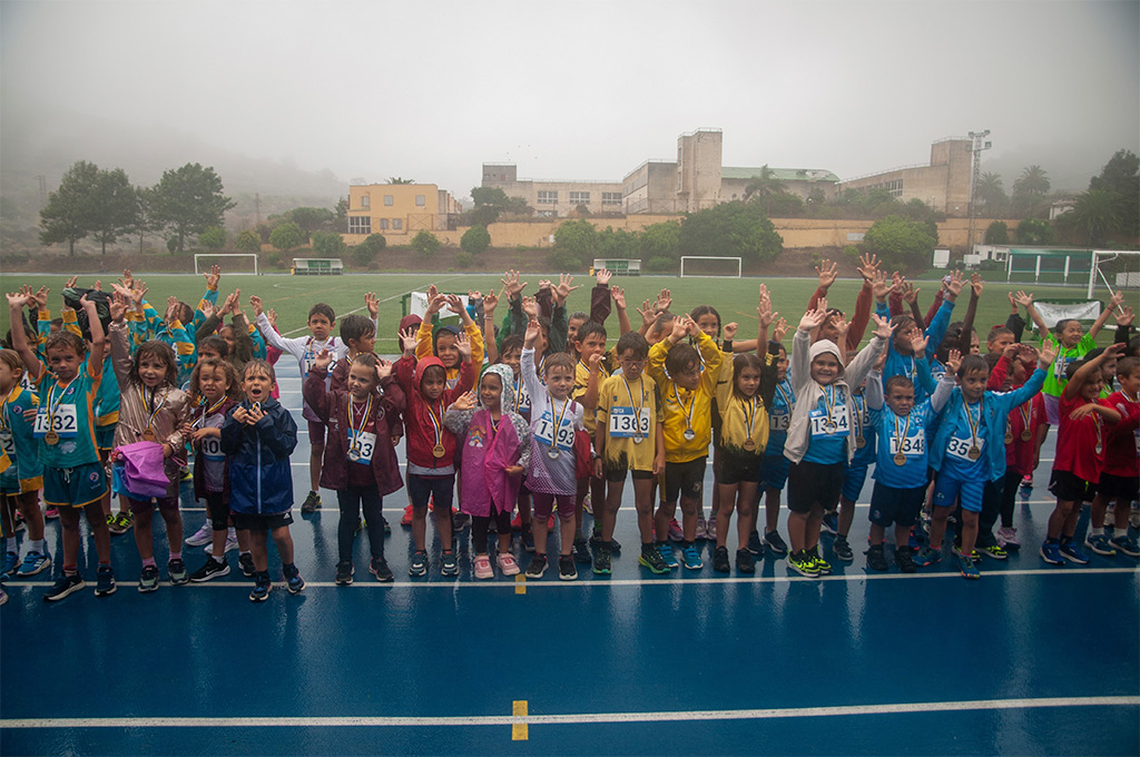 Campeonato sub8 sub10 atletismo canarias