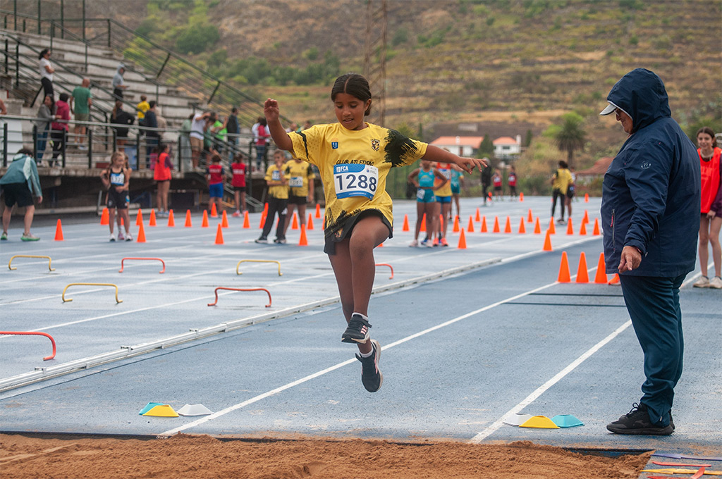 Campeonato sub8 sub10 atletismo canarias